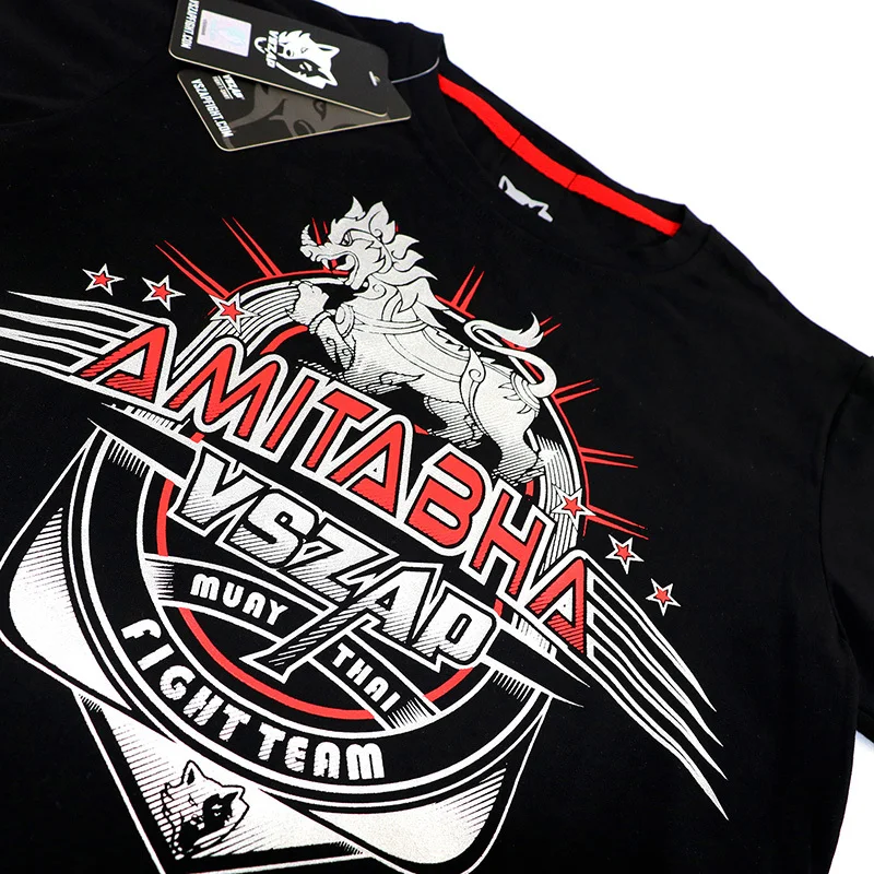 Футболка VSZAP Kampf Sanda Boxen MMA Спортивная футболка kampfart Фитнес тренировка муай тай