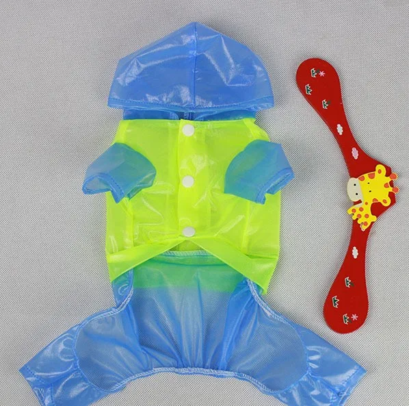 2018 Новый непромокаемый плащ для собаки полупрозрачный солнцезащитный мягкая и