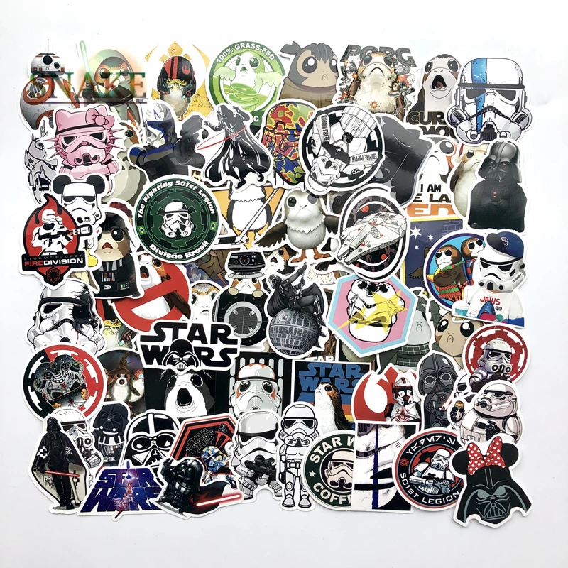 90 шт. Polgar birdStickers для звездных войн граффити JDM наклейка детей Сделай Сам скейтборд