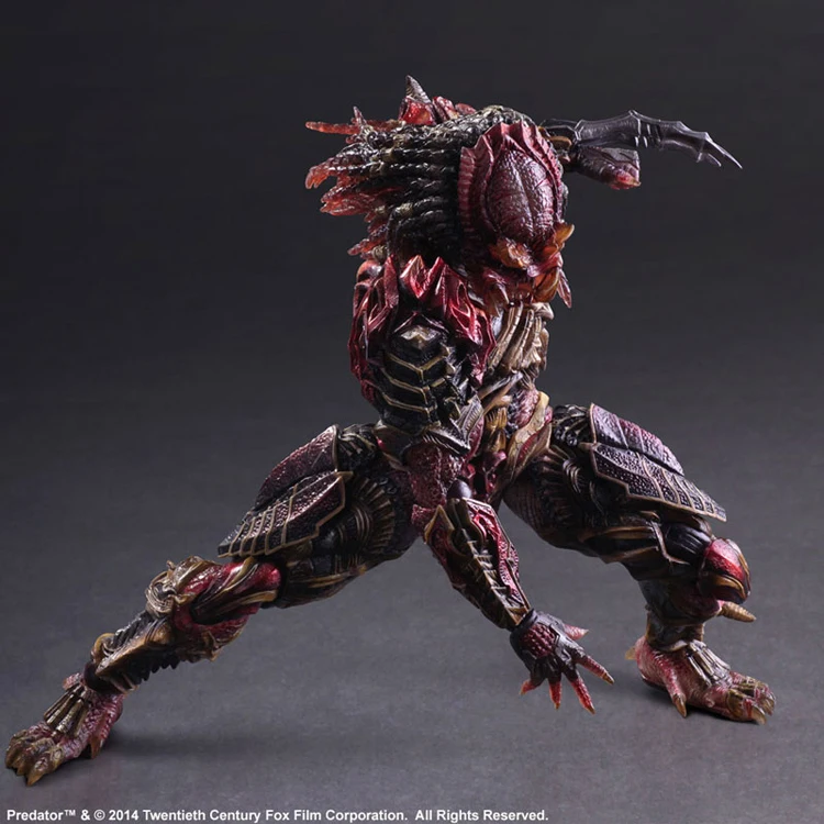 Новый Классический научно фантастический фильм Хищник игра в искусство Kai Predator VS Alien 28 см фигурка игрушки 2
