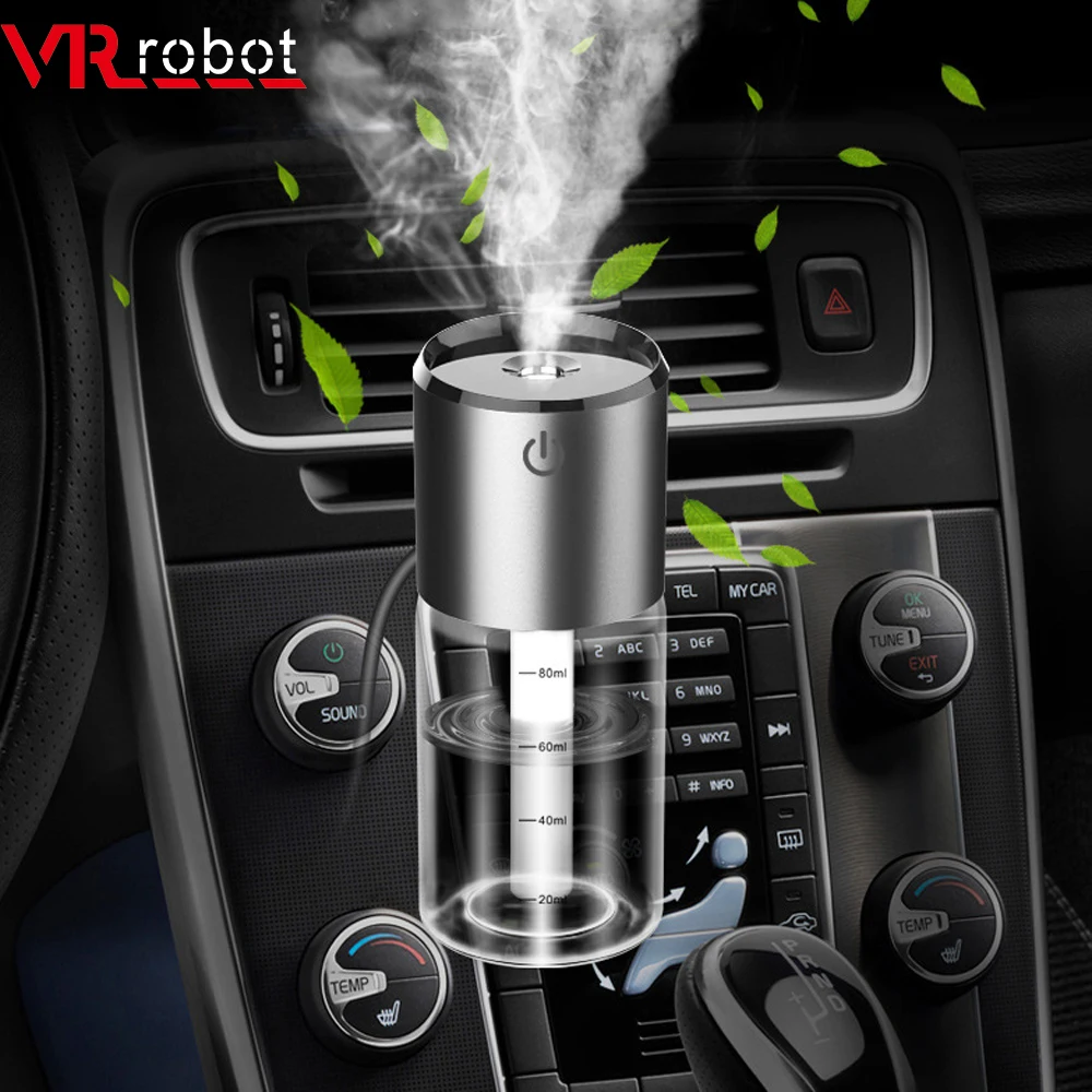 VR робот 12 в автомобильный диффузор паровой увлажнитель воздуха портативный мини