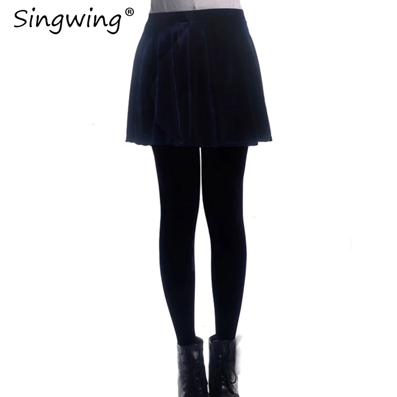 Женская бархатная плиссированная юбка винтажная Повседневная Мягкая в стиле