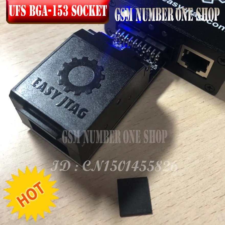 2021 новые оригинальные легкий джтаг плюс UFS BGA 153 гнездо адаптера с Jtag коробка