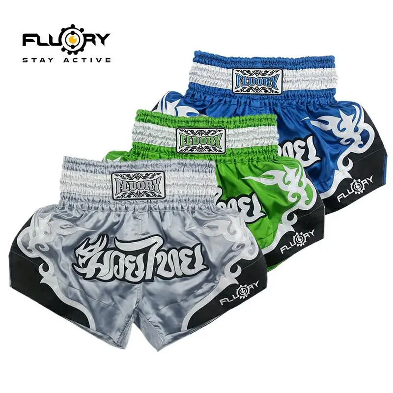 Новинка модные женские шорты muay thai зеленые серебристые серые и темно