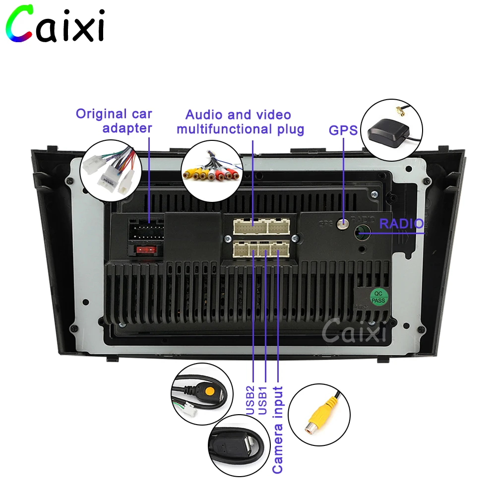 Автомобиль Xi 2din 9 дюймов 2.5D Android 8,1 Автомобильный DVD Радио мультимедийный плеер для Toyota Camry 2007 2008 2009 2010 2011 Навигация gps