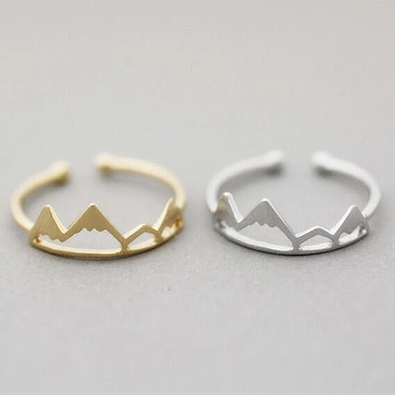 Женские и мужские винтажные кольца Anillos Mujer регулируемые из серебра золота