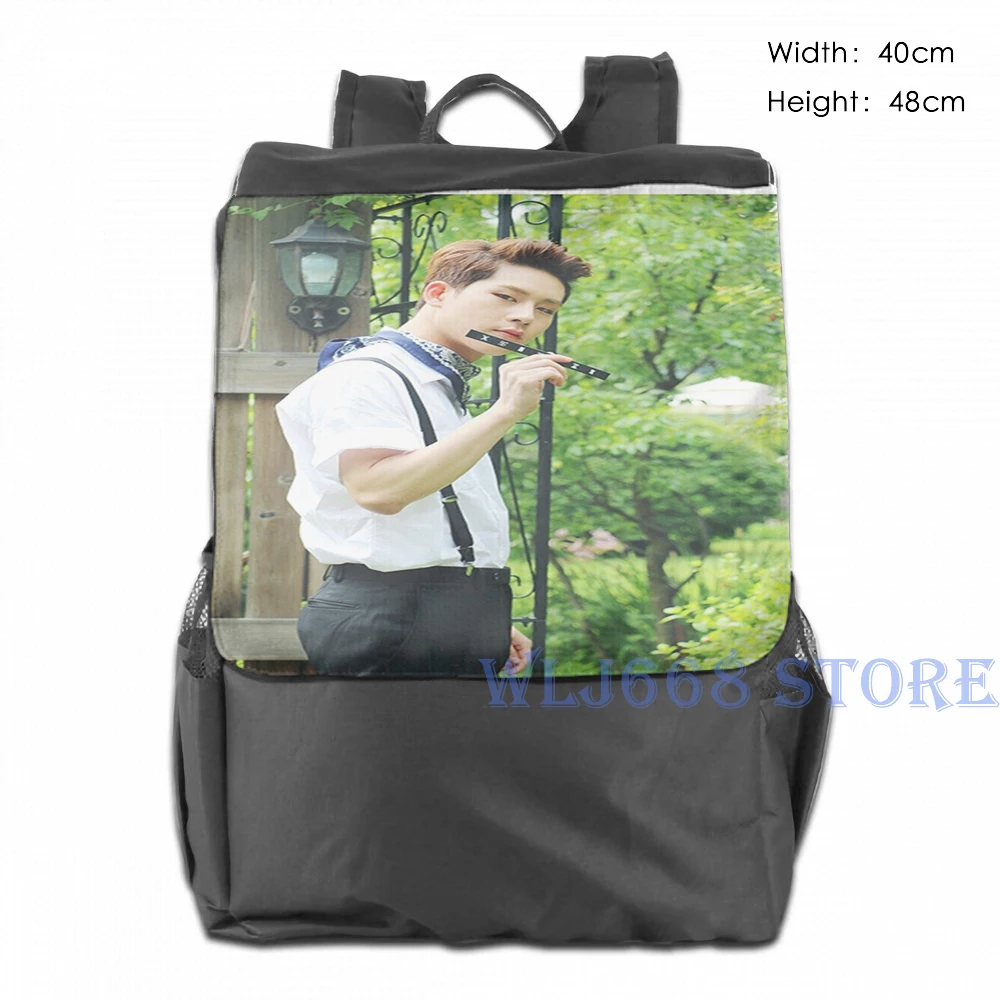 Забавные сумки через плечо с графическим принтом для женщин (Monsta X) рюкзак Jooheon