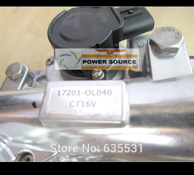 Турбопривод CT16V 17201 OL040 30100 30101 Турбокомпрессор для TOYOTA HILUX Landcruiser D4D 05 1KD FTV