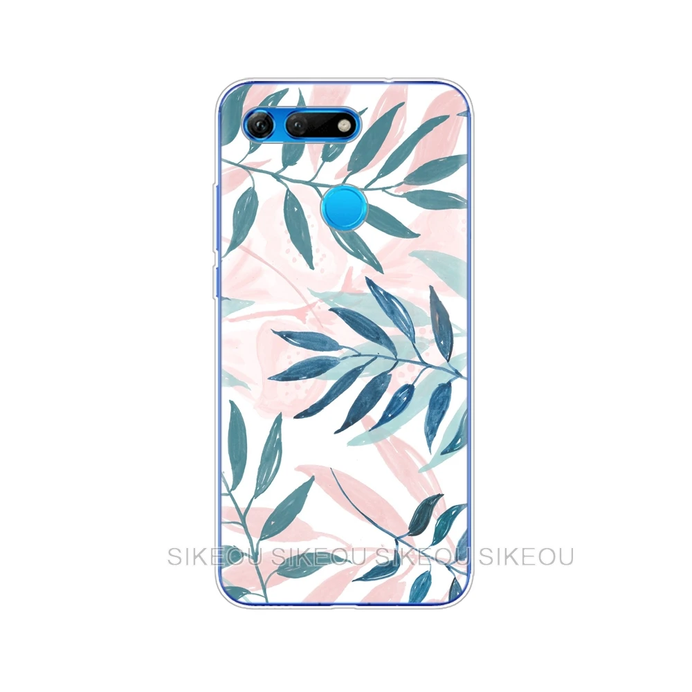 51756 Чехол для huawei Honor View 20 V20, чехол, мягкий силиконовый чехол для Honor V20, Капа с милым животным рисунком, полностью 360, чехол - Цвет: 51756