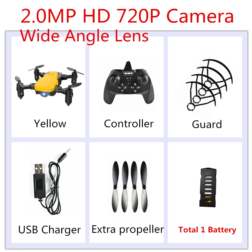 Option 7 SG800 мини-Дрон с камерой удержания высоты RC Дроны с камерой HD Wifi FPV Квадрокоптер Дрон RC Вертолет VS E58 S9 S9HW - Цвет: Option 7