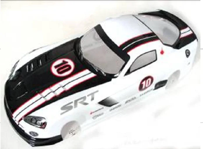 Флуоресцентный зеленый 1/10 rc автомобильные аксессуары 1/10 rc автомобильный Корпус Корпуса для 1:10 rc автомобиль размер: 190 мм-195 мм несколько вариантов - Цвет: Флуоресцентный зеленый