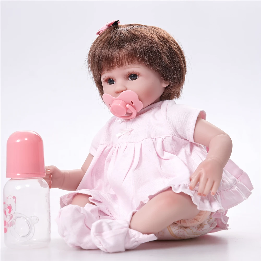 45 см Фигурки игрушки подарки на день рождения Дети новорожденные младенцы кукла
