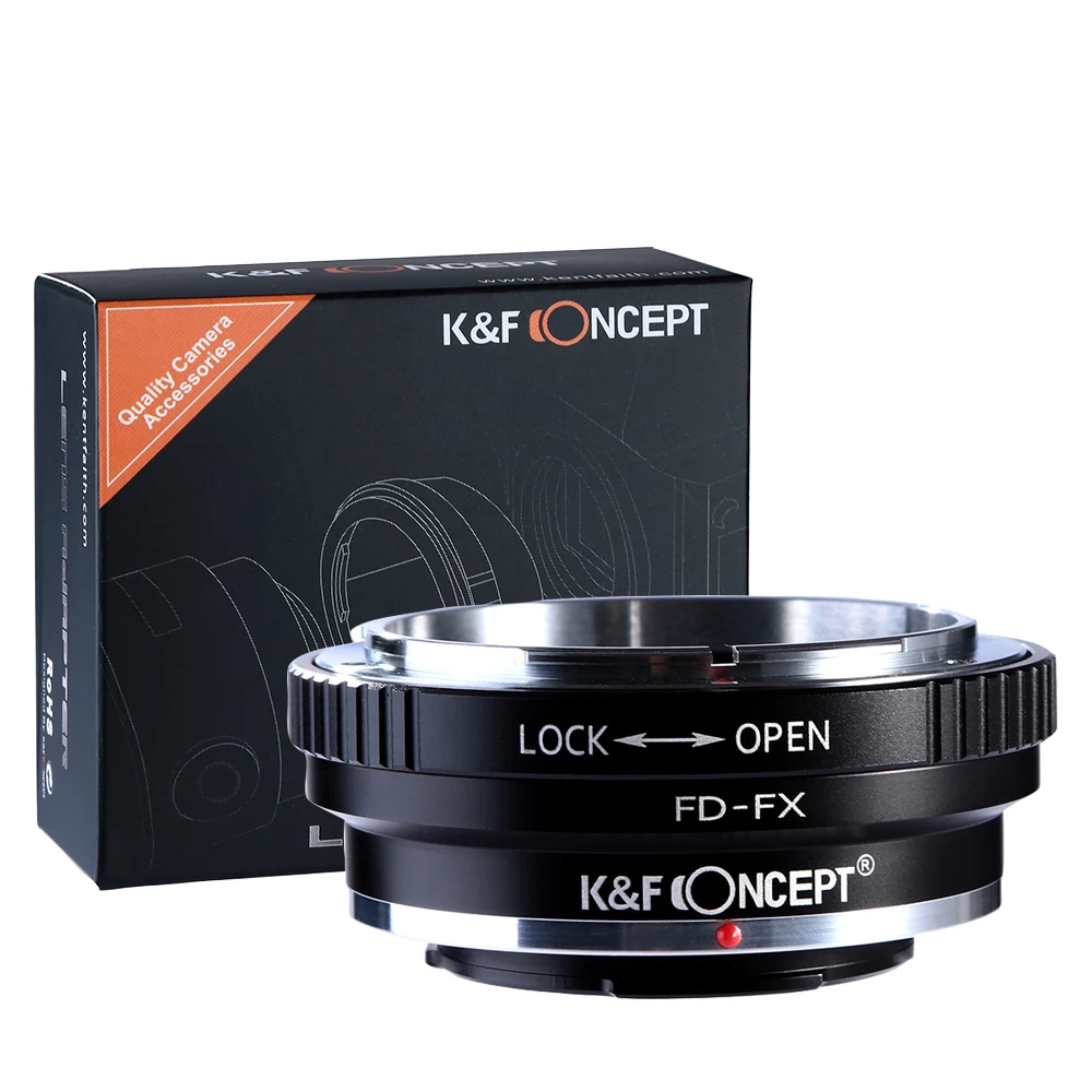 K & F Concept FD FX адаптер для объектива установки на Fujifilm canon fd крепление объектив X Pro1 E1