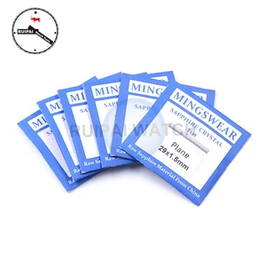 Высококачественные круглые плоские сапфировые часы 1,5 мм толщиной 26 мм-29,5 мм, стеклянные детали, часы с сапфировым стеклом, замена стекла