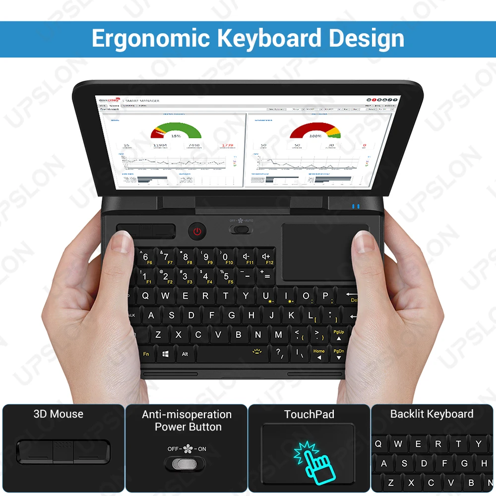 GPD, микропк, микро ПК, мини компьютер, Windows 10 Ubuntu, 6 ГБ ram, 128 Гб SSD, Wi-Fi, Bluetooth, карманный, мини портативный компьютер, ноутбук