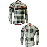 2018 new design mens ropa spring autumn bike bicycle clothing white mesh cycling long sleeve jersey maillot ciclismo