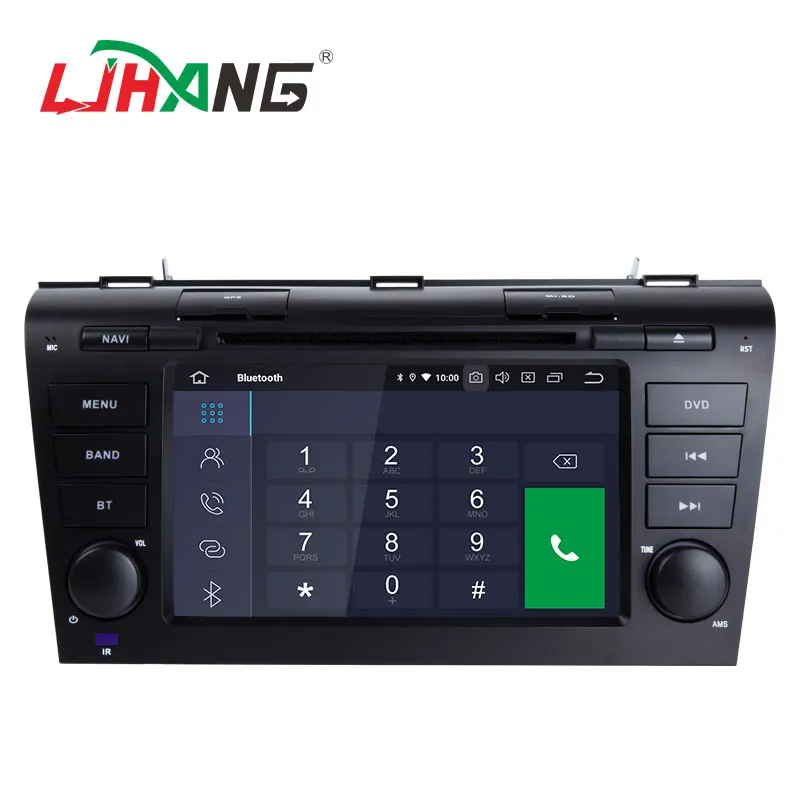 Автомобильный DVD плеер LJHANG Android 10 для MAZDA3 Mazda 3 2004 2009 Wi Fi мультимедиа GPS навигация