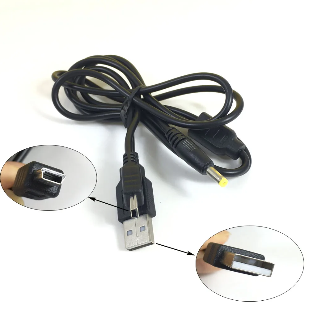 Зарядное устройство USB 2 в 1 для PSP 1000 2000 3000 3001 3004|cable for|cable for usbcables charger |