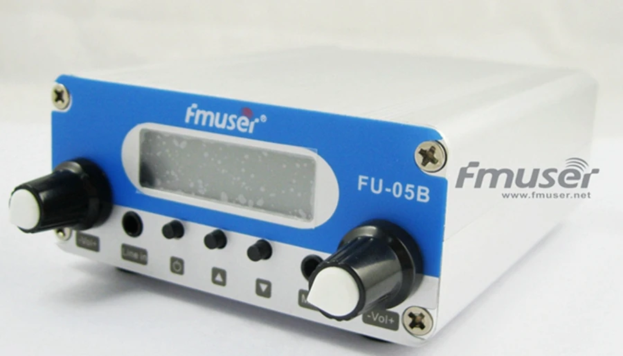 Бесплатная доставка FMUSER fu 05b синий 0.5 Вт fm Радио передатчик с короткой антенной