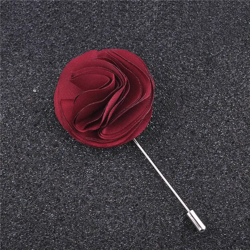 Женская Ювелирная брошь в виде цветка 5 шт./лот тканевые Броши ручной работы