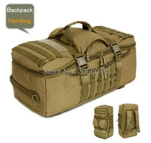 Мужская сумка рюкзак 50л водонепроницаемые военные сумки для ноутбука