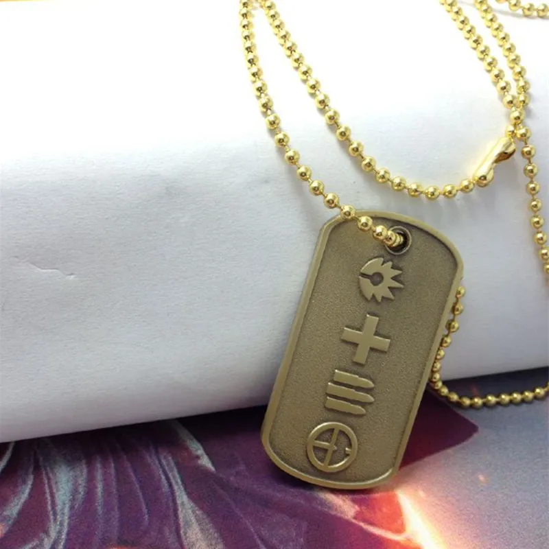 Первая мировая война Battlefield 1 игры Ограниченная серия металла dog tag COS Цепочки и