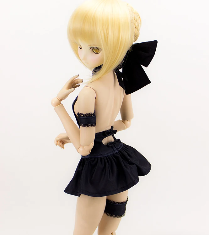 Принимаем заказ FATE FGO saber Косплей сексуальный купальник с открытой спиной костюм 1/3 1/4 BJD COS DD MSD кукольная одежда