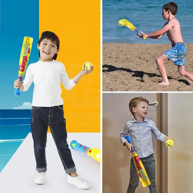 Детская Мягкая бейсбольная игрушка детские спортивные перчатки летучая мышь мяч