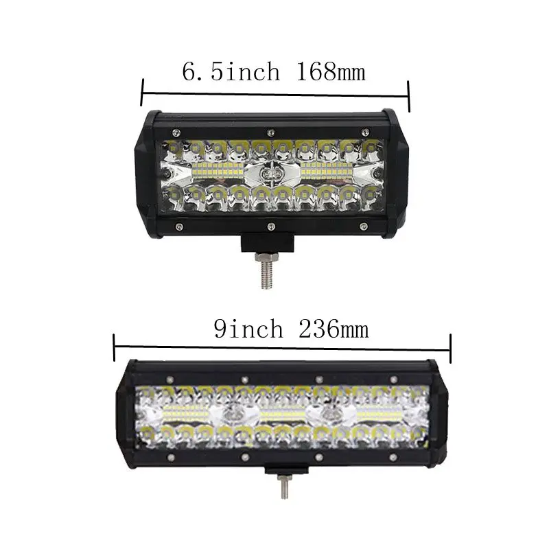 Прожекторы светодиодные комбинированные 7 дюймовые прожекторы мощностью 120 Вт 4x4