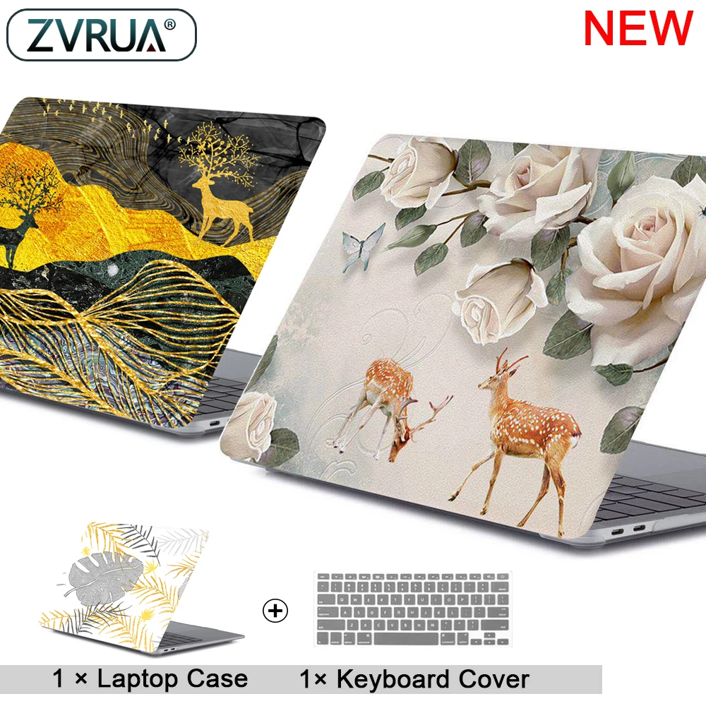 Новый чехол для ноутбука 2019 дюйма Apple MacBook Air Pro Retina 11 12 13 15 NEW 3 16 дюймов A1706 A1932 +