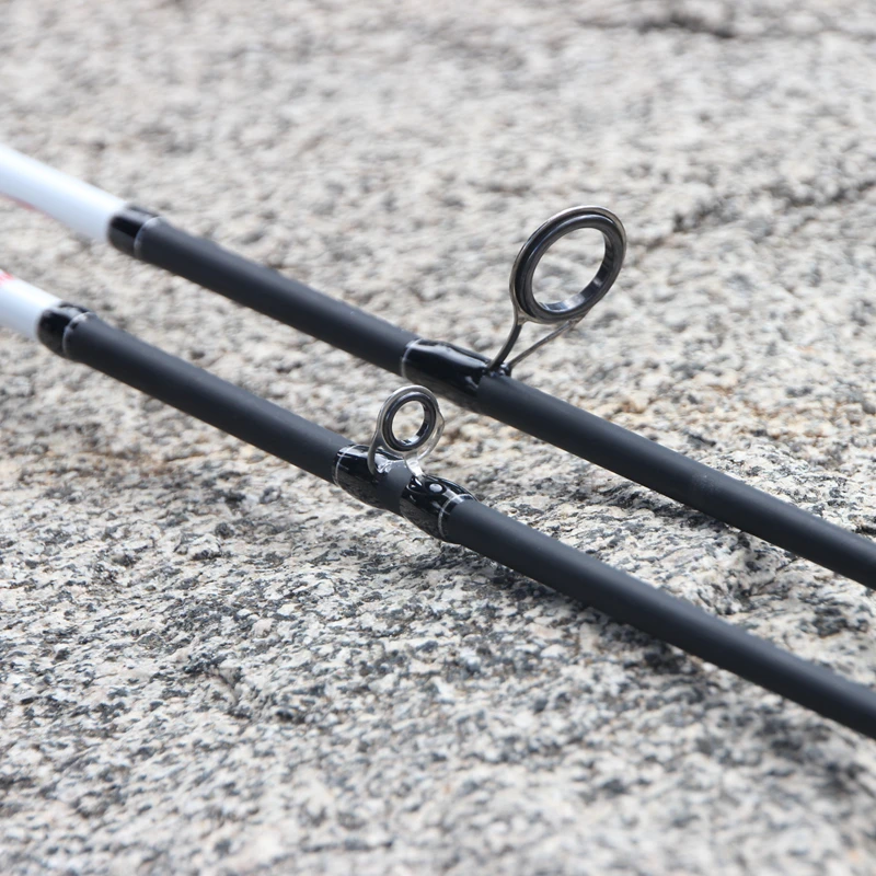 1.8M Carbon Fishing Rod M/ML Power Hand Fishing Tackle Lure Spinning Fishing Trout Rod wooden handle pole Free shipping