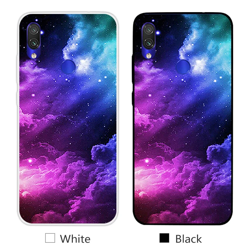 29 Для Xiaomi Redmi Note 7 TPU прозрачный силиконовый ультра тонкий чехол Дизайн Улыбка телефонные чехлы для Redmi Note 7 задняя матовая крышка - Цвет: 29