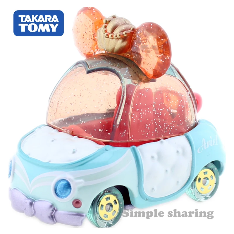 Takara Tomy Tomica диснеевской принцессы ювелирные изделия способа Ариэль машины литья