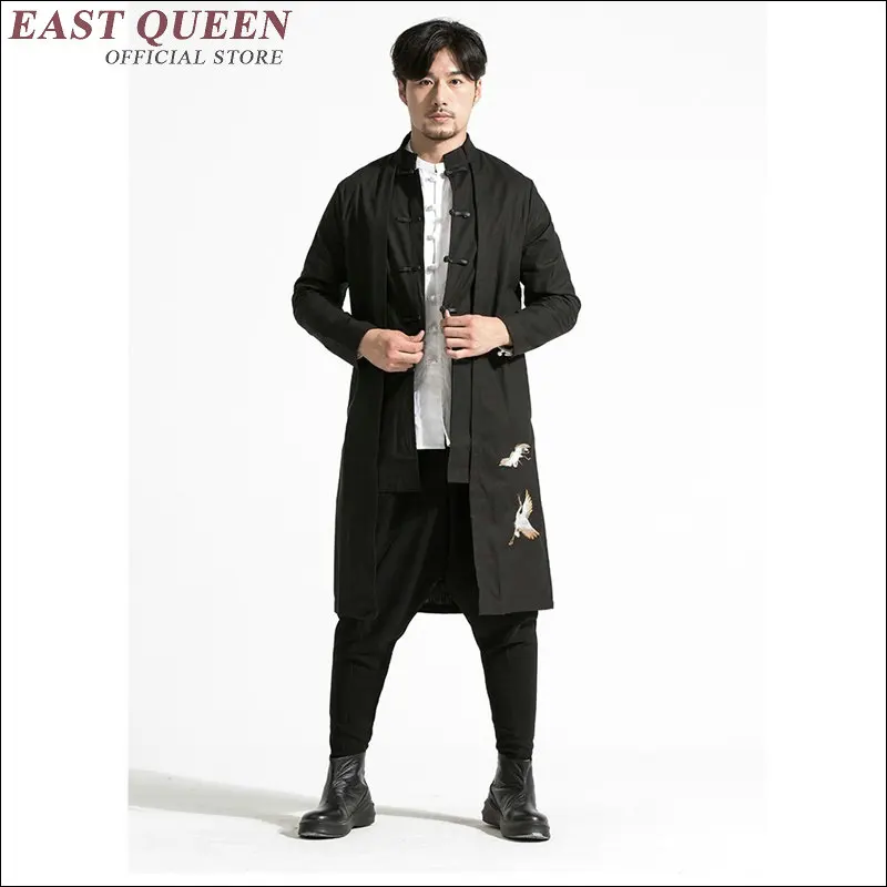 Мужская одежда 2018 льняные костюмы мужской костюм с воротником-мандарином