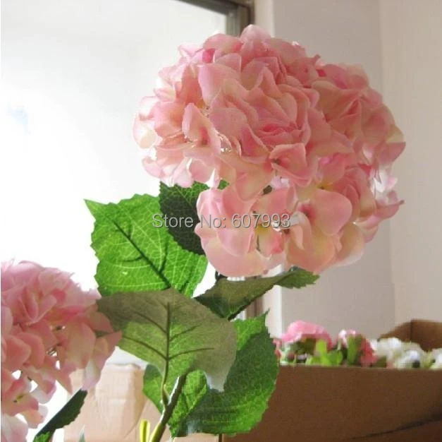 Искусственные гортензии цветы из искусственного шелка украшение для