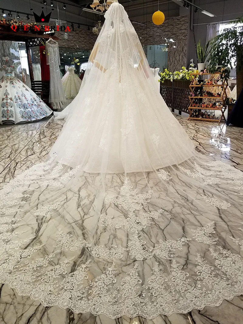 Vestido De Noiva New Arrival Real Sample Luxury Wedding Dresses QUEEN BRIDAL robe de mariage 2021 Wedding Gown WD142