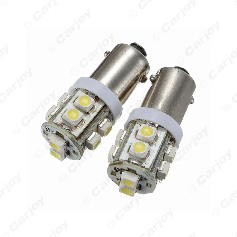 LEEWA 50 шт. оптовая продажа BA9S T4W W5W 1210/3528 10SMD внутреннее автомобильное светодиодное