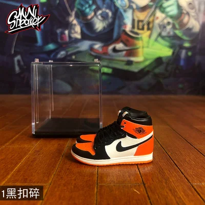 19 Кроссовки на воздушной стерео 3D Jordan 1 модель Дисплей украшения аксессуары для автомобильного интерьера пары Для мужчин и подарки женщине на день рождения - Цвет: 19