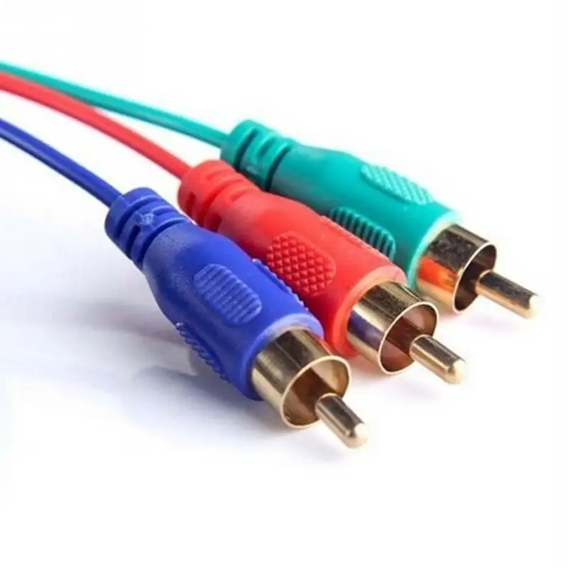1 м HDMI совместимый с 3 AV Аудио Видео кабель Шнур адаптер преобразователь для ТВ HD TV