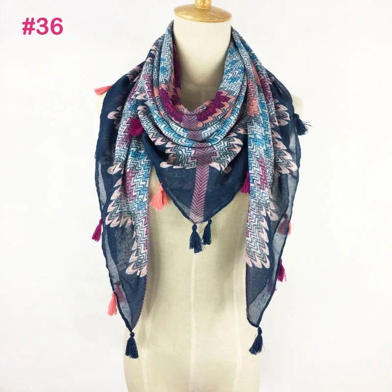 Оптовая продажа модные весенние шарфы с цветочным принтом и разноцветными