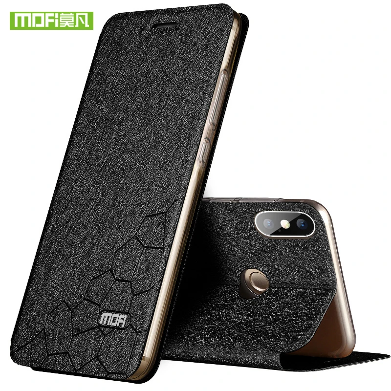 Mofi для Xiaomi Redmi Note 5 Pro Чехол для Redmi Note 5 Pro роскошный силиконовый кожаный чехол-книжка для Redmi Note 5 Чехол