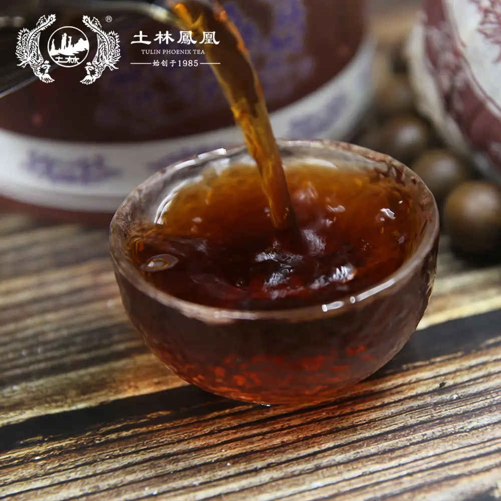 TuLin Fenghuang 2012 pu-erh Tuo Cha Phoenix Speciality Tuocha T813 Shu чай 336 г