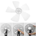Лопасть вентилятора из легкого пластика для дома, 16 дюймов, с низким уровнем шума, с пятью листьями, общие аксессуары для стоячего вентилятора