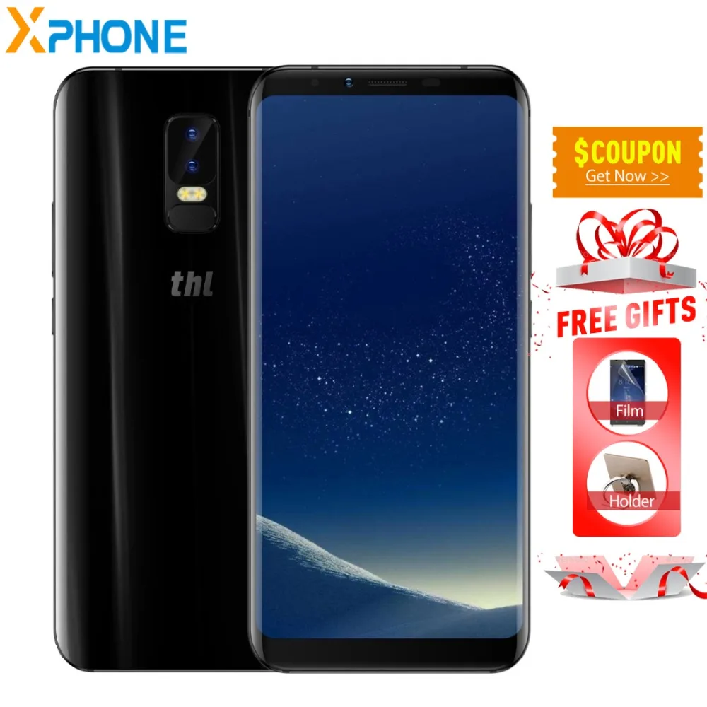 THL рыцарь 2 4 ГБ 64 6 0 ''Android 7 MTK6750 Octa Core 3 камер Лицо отпечатков пальцев ID г OTG