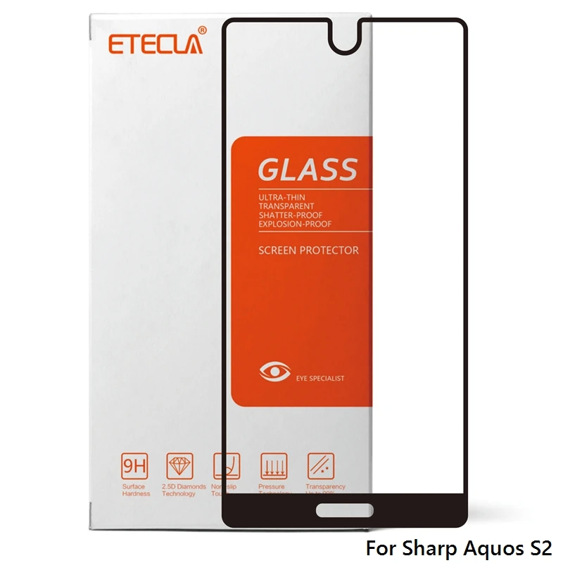 2 шт. для Sharp Aquos S2 стекло Sharp Aquos S2 закаленное стекло для Sharp Aquos S2 защита экрана защитное стекло