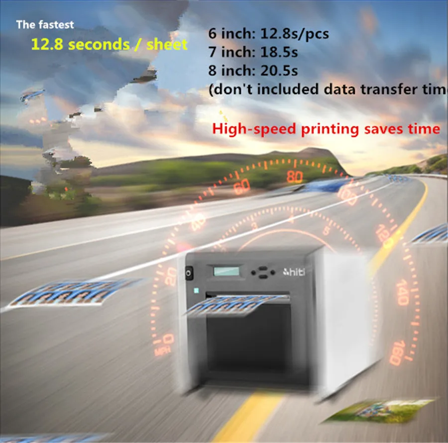 Интерфейс USB2.0 HiTi P525L рулон фотопринтер хобби фотопечатная машина через Wi-Fi ключ Поддержка Android, iOS и т. Д