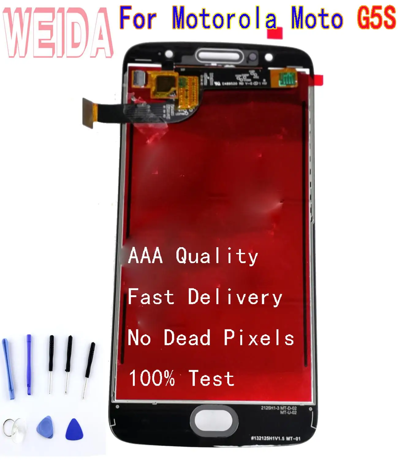 ЖК дисплей для Motorola Moto G5S XT1792 XT1793 XT1794 XT1795 с сенсорным экраном и дигитайзером в