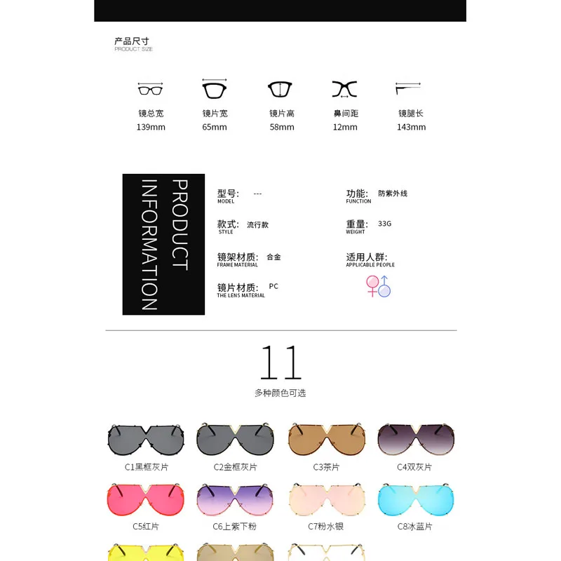 Роскошные овальные солнцезащитные очки для женщин и мужчин 2018 женские глаз ретро