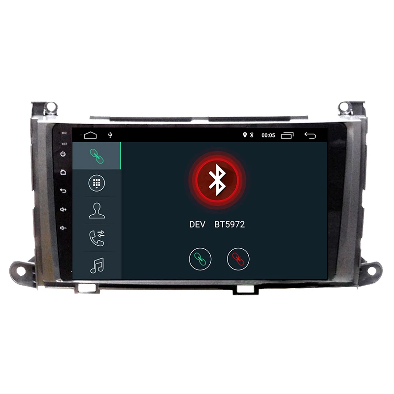 Android 8 1 автомобильный радиоприемник для Toyota Sienna XL30 2010 2012 2013 2014 gps навигация dvd плеер