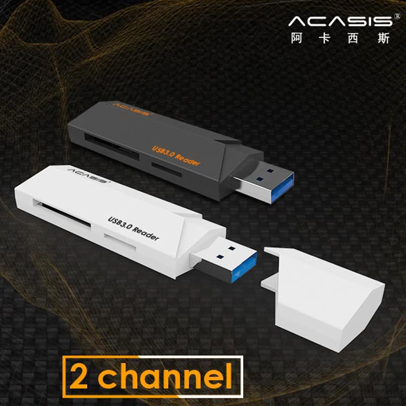 ACASIS IS 001 USB 3 0 Супер скорость 5 Гбит/с USB3.0 кардридер адаптер для SD TF Micro карты высокое
